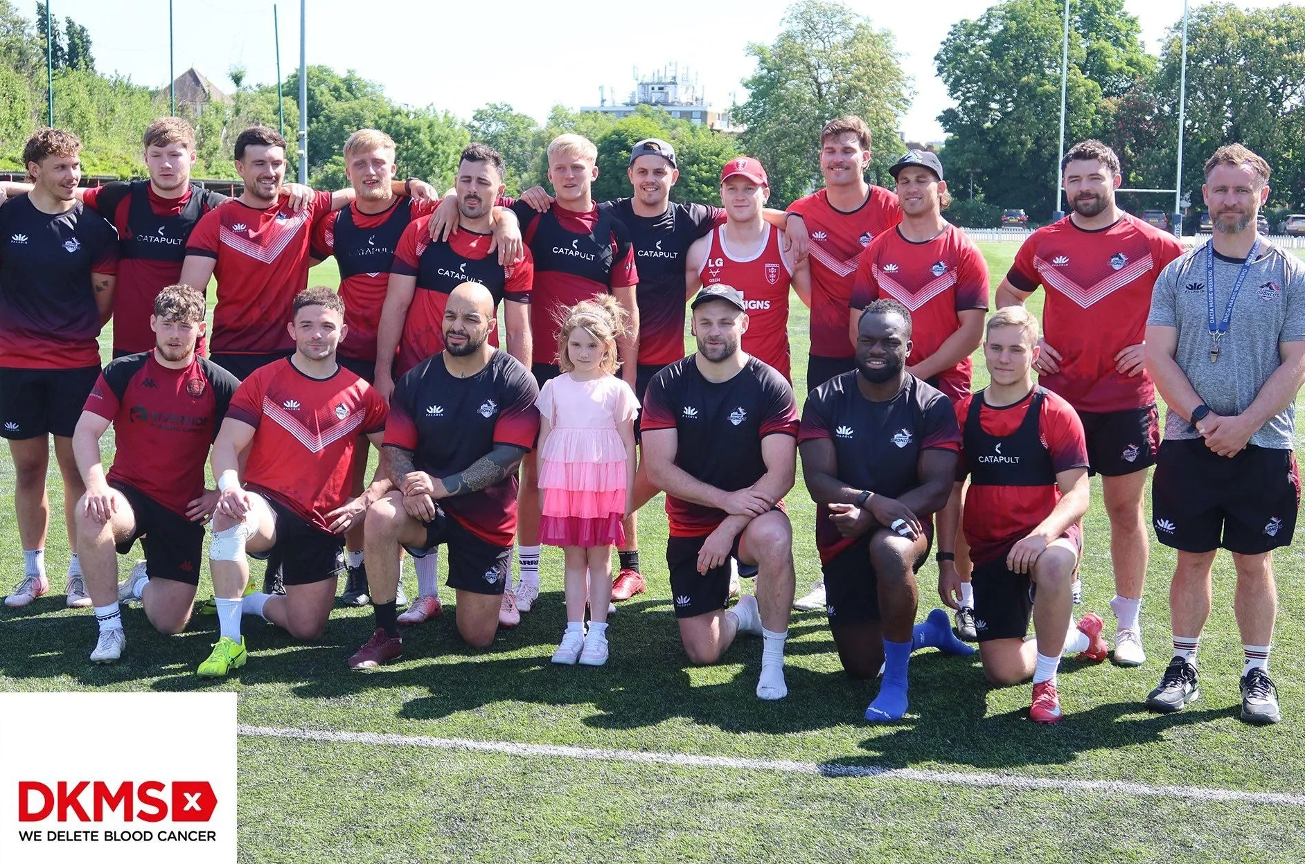 Emilia’s Big Day: London Broncos partner with blood cancer charity to celebrate young fan 