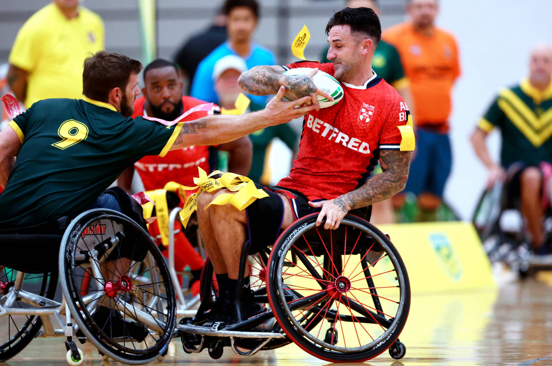 England Wheelchair win Ashes Series Down Under