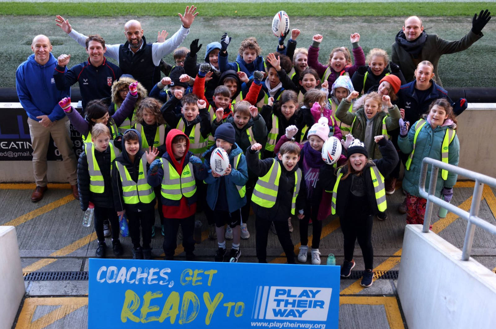 Rugby League is the first sport to sign play Their Way pledge to transform children's coaching