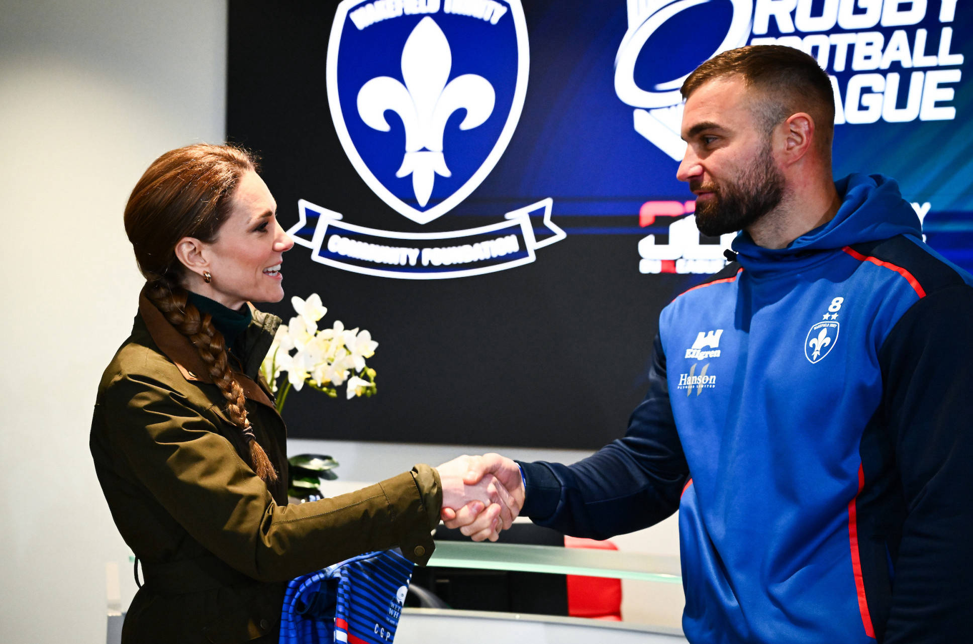 RFL welcomes Princess of Wales to Wakefield Trinity