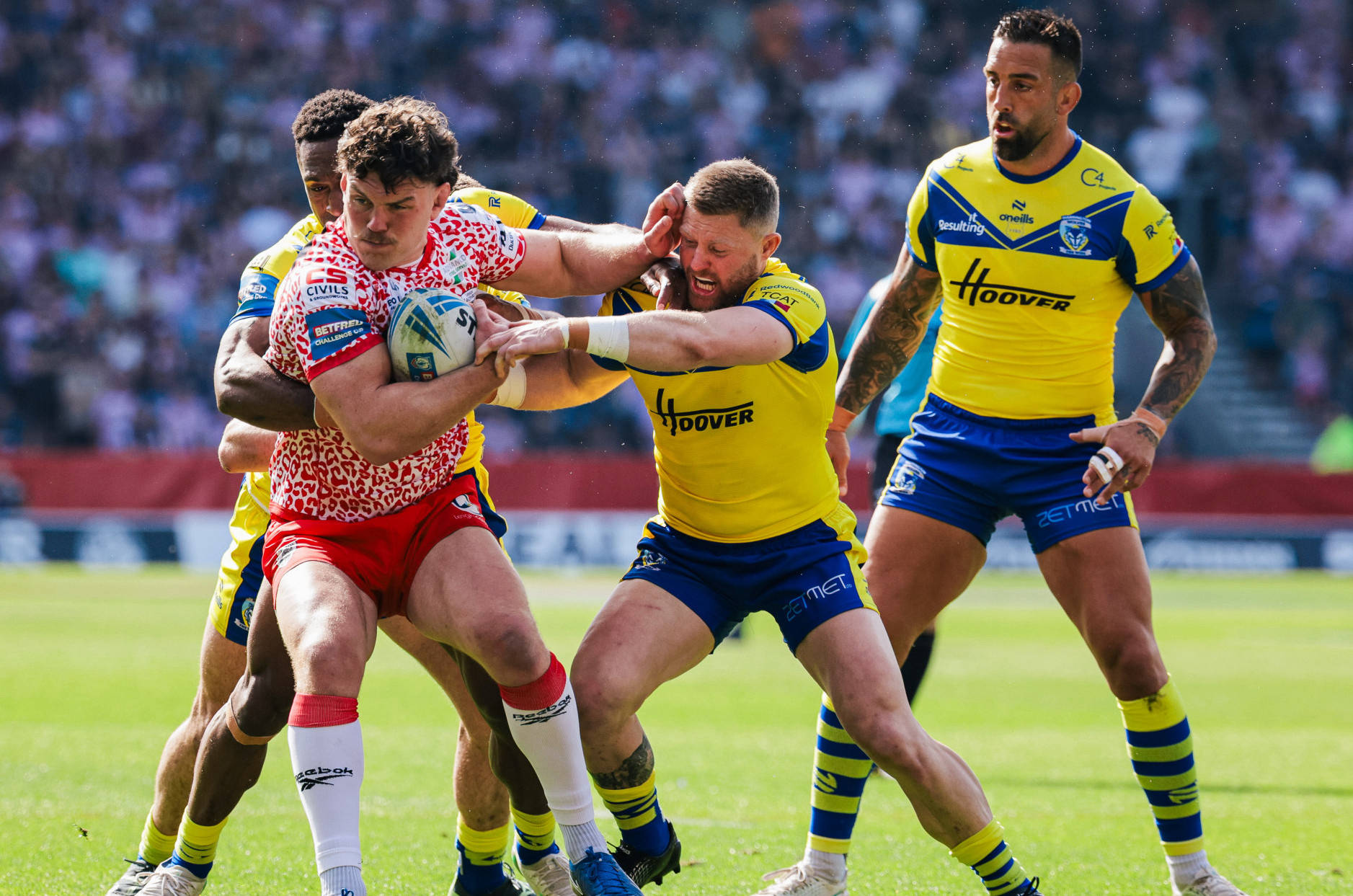FULL MATCH | Warrington Wolves v Leigh Leopards | 2025 Betfred Challenge Cup Semi-Final