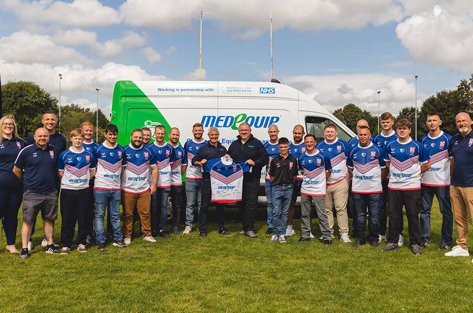 The RFL and Medequip celebrate three-year partnership milestone as PDRL England Community Lions begin 2026 World Cup campaign