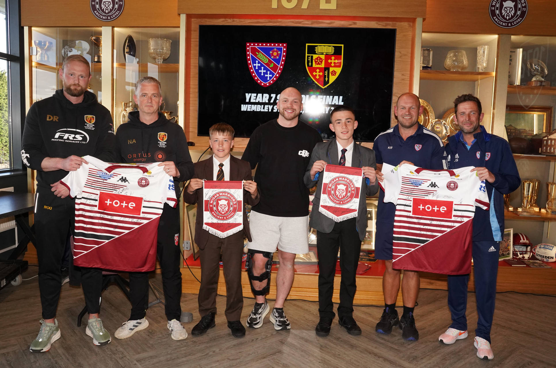 Liam Marshall ready to support Wigan Schools on Finals Day this Saturday