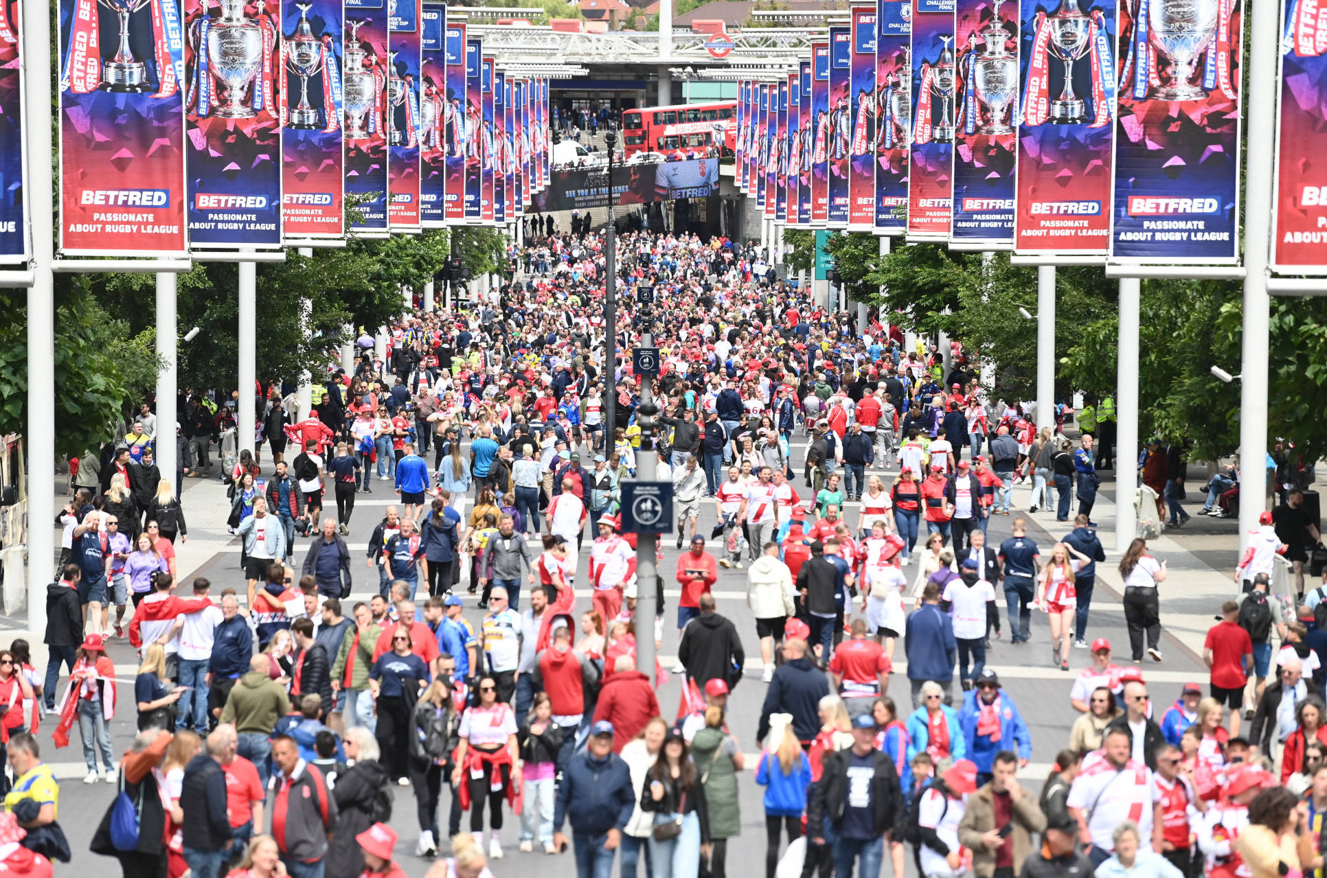 Important Travel Information if travelling by coach or car for the Betfred Challenge Cup Final