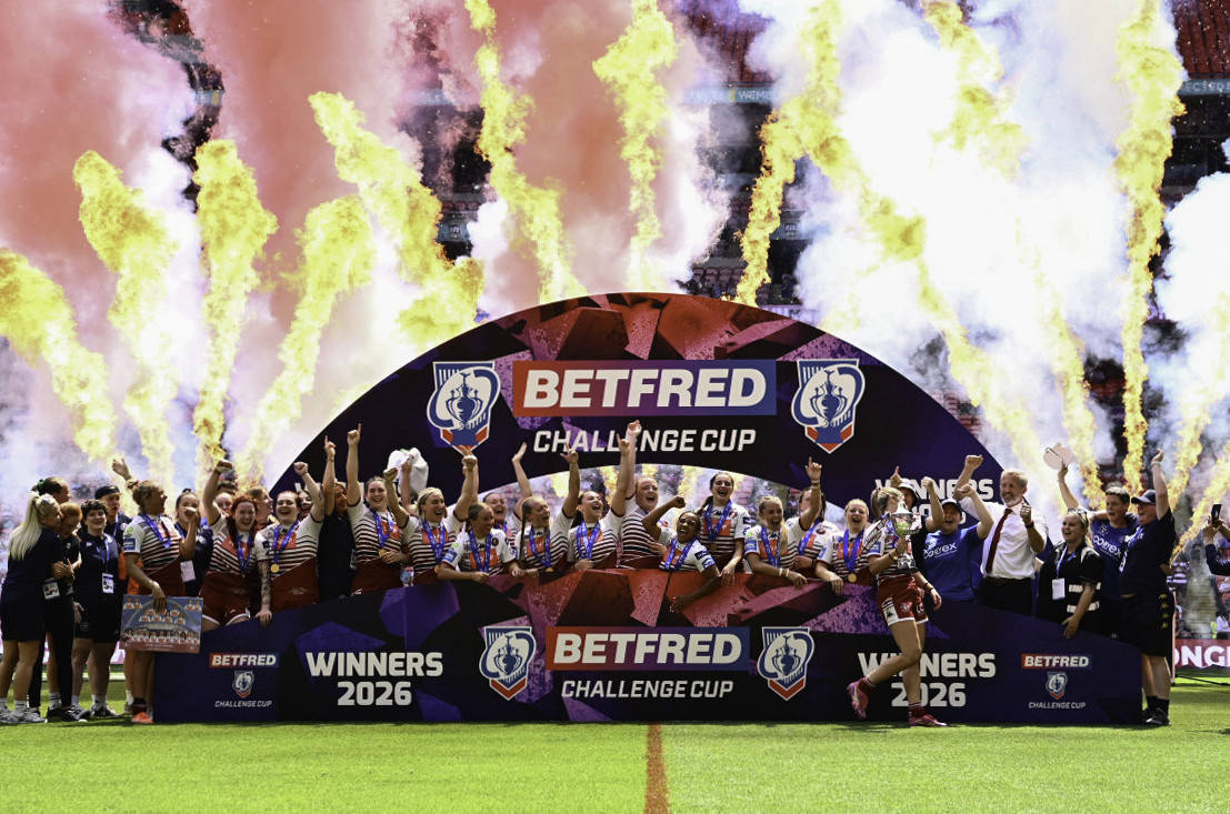 Wigan Warriors Women win at Wembley
