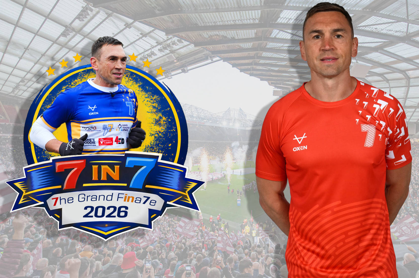 Kevin Sinfield CBE reveals route for epic final 7 in 7 Challenge