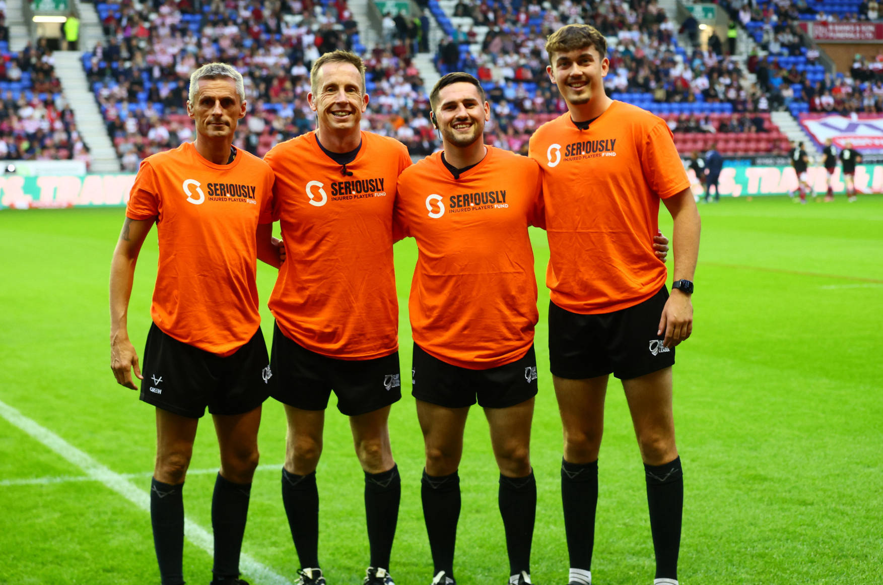 RFL Match Officials on board for the Charity Round