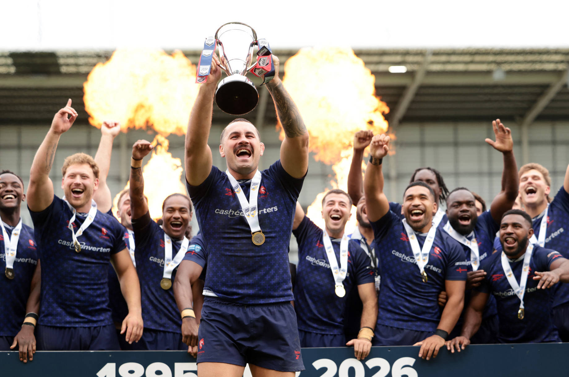 London Broncos lift the 2026 1895 Cup 