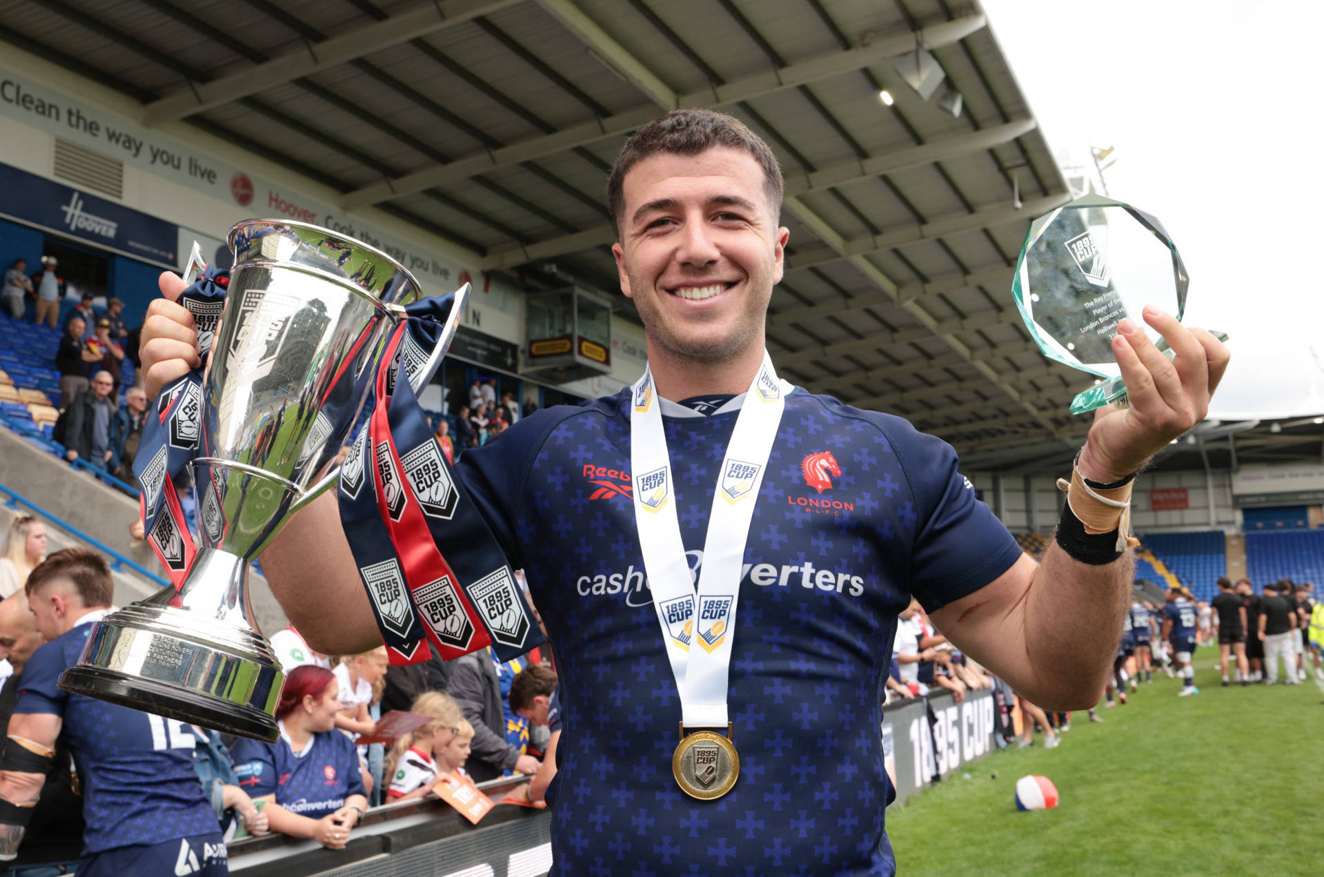 Ray French Award Winner Dean Hawkins reflects on 1895 Cup win