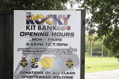 Rocky’s legacy lives on through Oulton Raiders’ kit bank