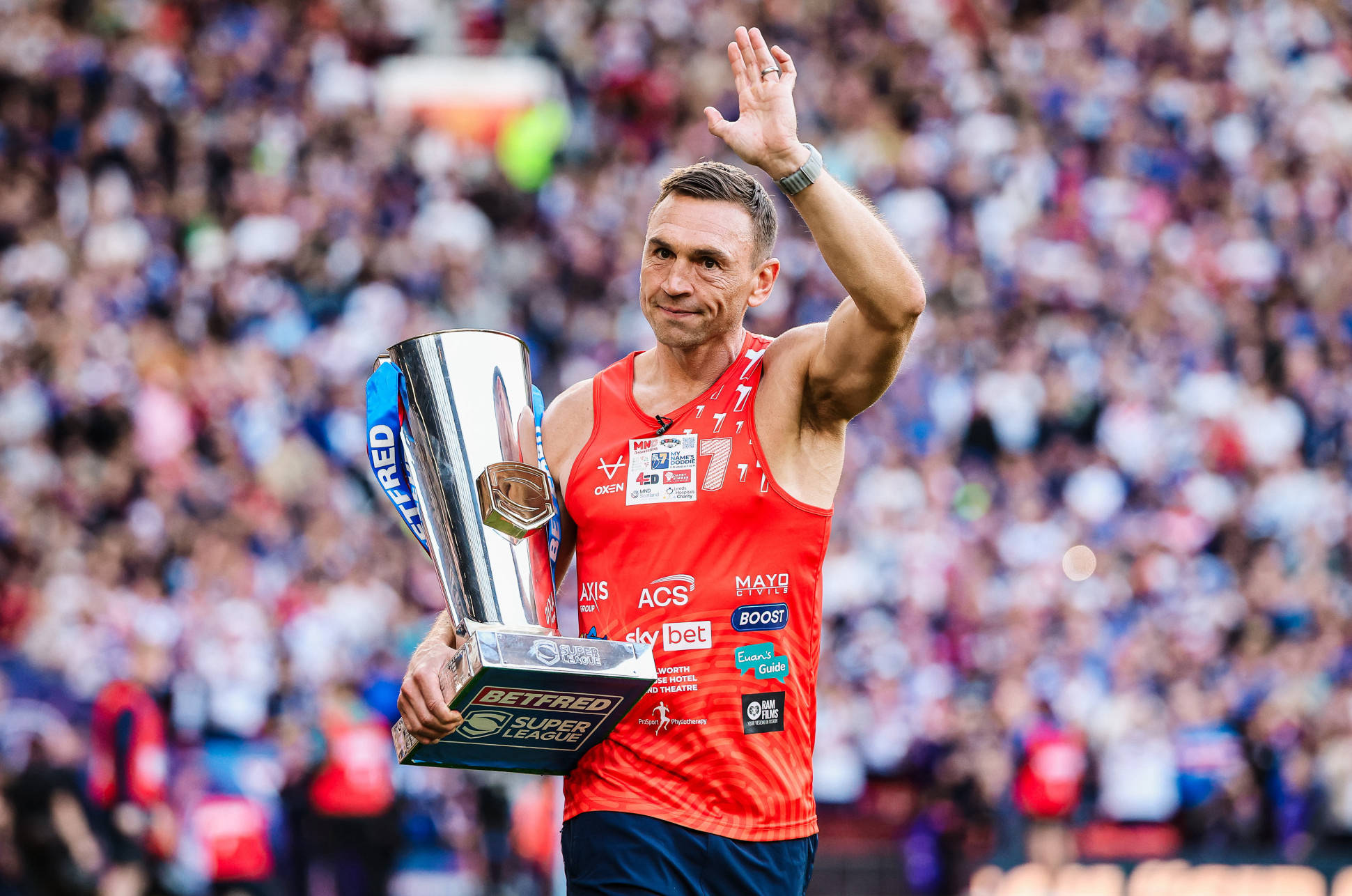 Sir Kevin Sinfield's 7 in 7 fundraising passes £13 million as he sets sights on next chapter