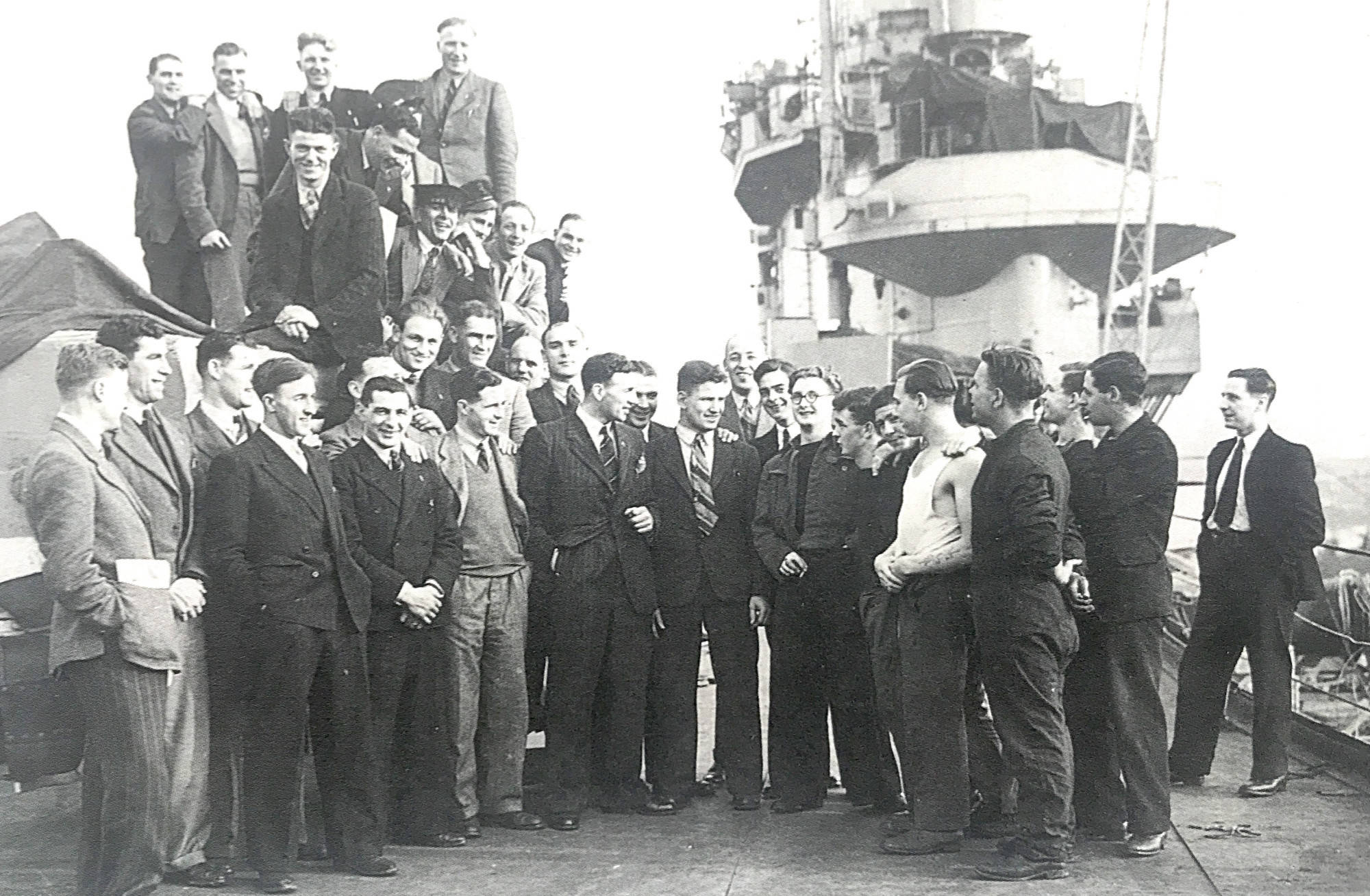 1946 on board ship