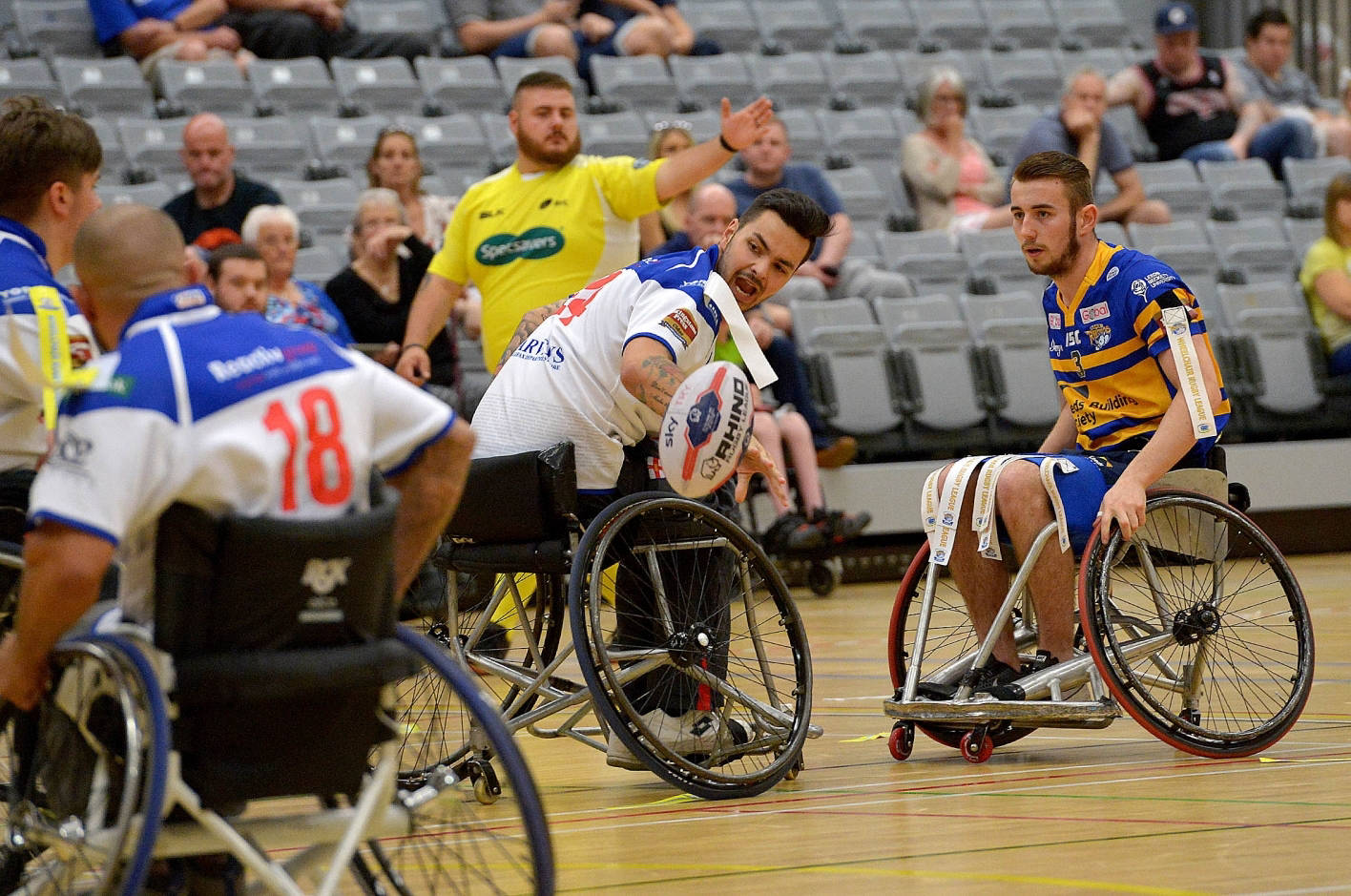 Halifax and Leeds Rhinos to contest Wheelchair Grand Final