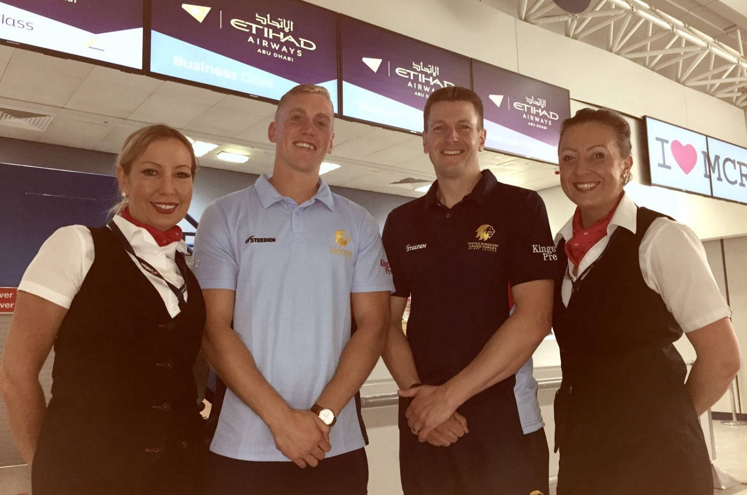 UK Armed Forces set off for World Cup campaign