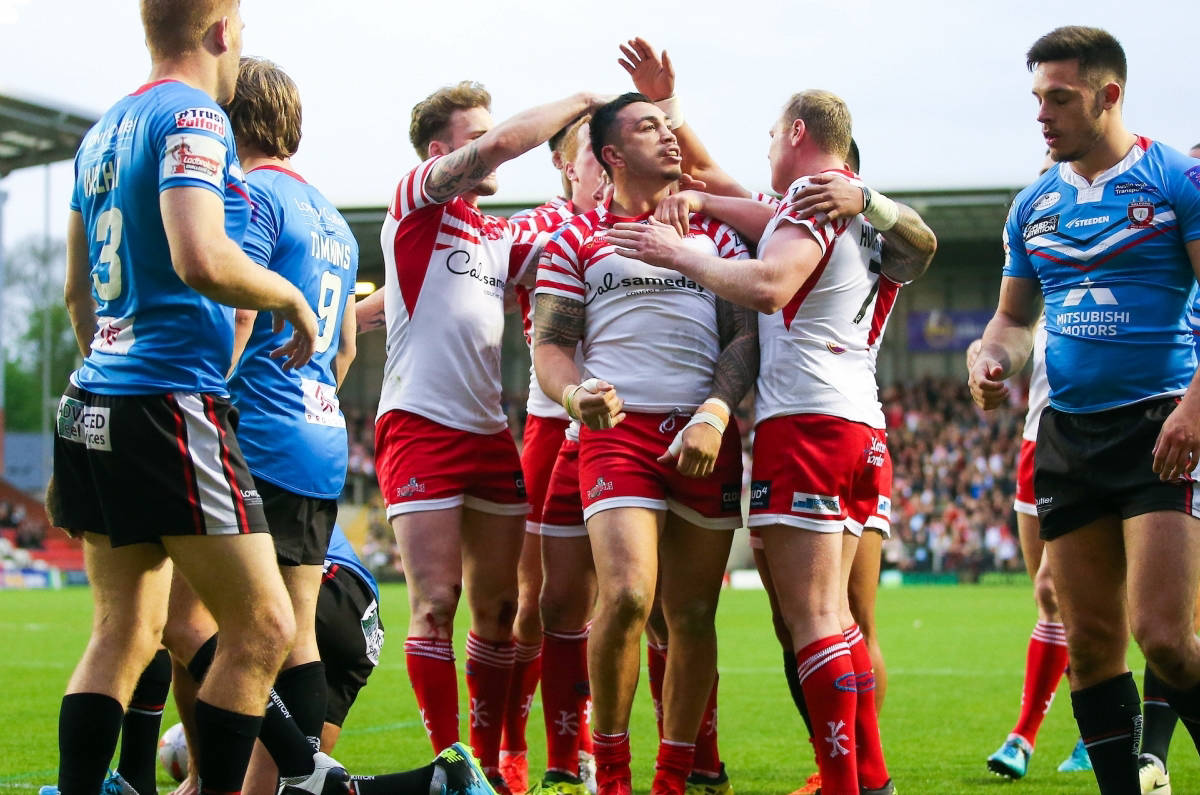 Leigh upset Salford to make quarter-finals