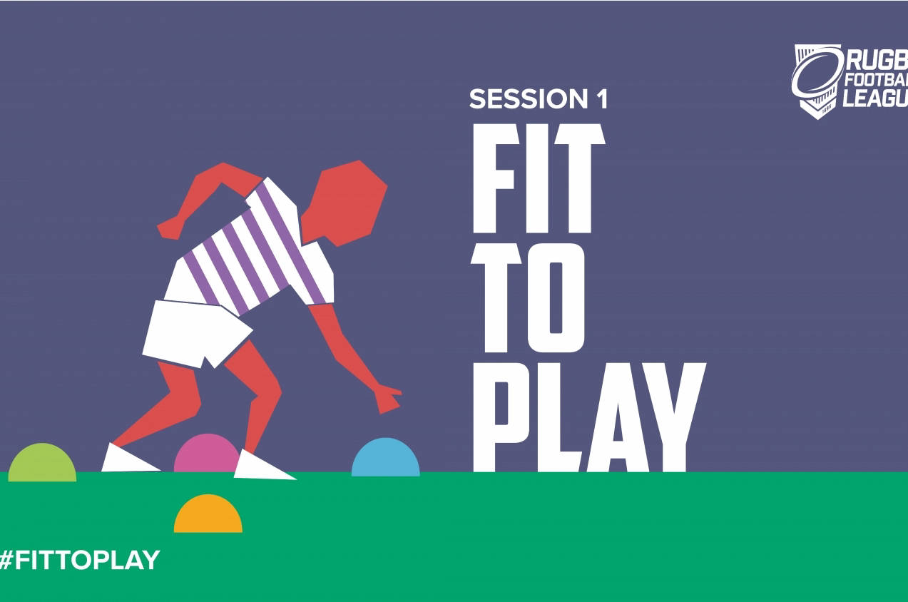 Rugby Football League launches #FitToPlay initiative